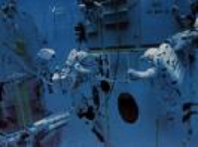 Spent over one year training for his mission