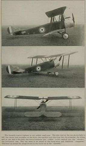 Sopwith started the 'Sopwith School of Aviation'