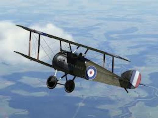 First flight at Brooklands