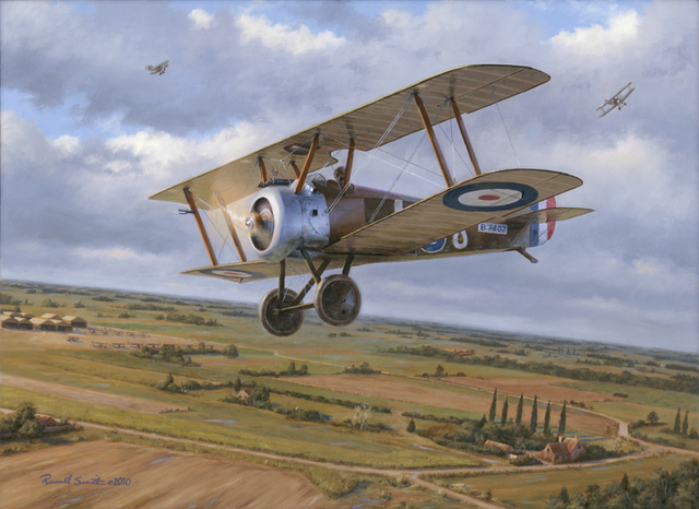 First (recorded) flight of a Sopwith Camel