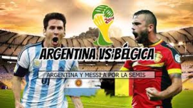 Argentina vs Belgica