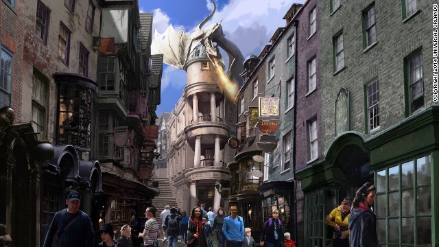 Take kids to Wizarding World
