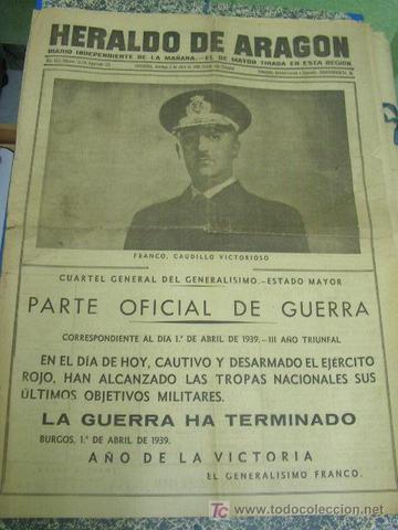 El termino de la Guerra Civil de España