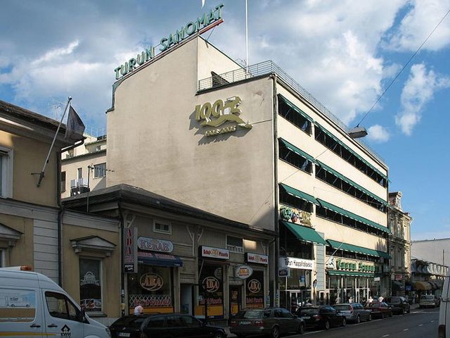 Edificio del Periódico Turun Sanomat - Alvar Aalto