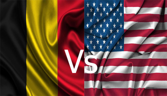 Belgica Vs Estados Unidos