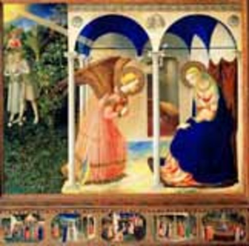 La anunciacion ; Fra Angelico