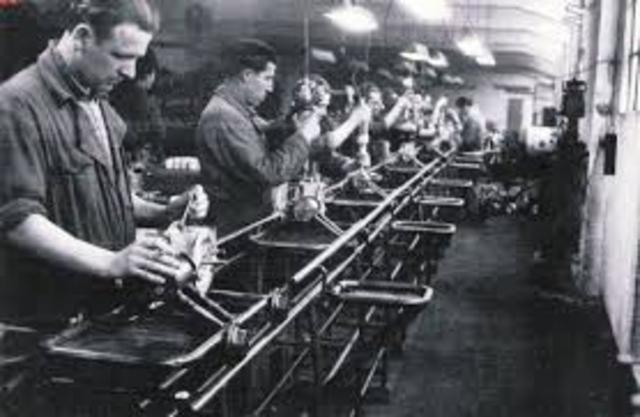 Línea de montaje o ensamblaje