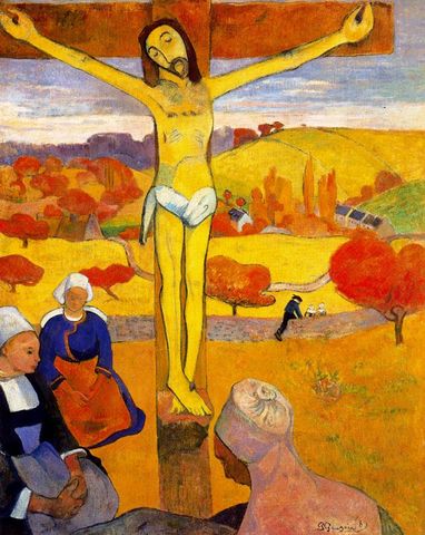 El cristo amarillo- Gauguin
