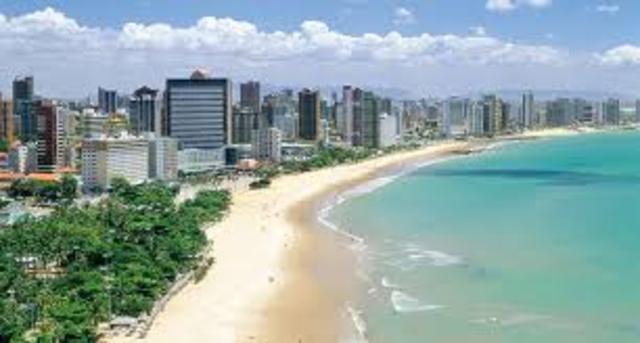 I traveled to Fortaleza