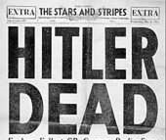 Hitler commits suicide