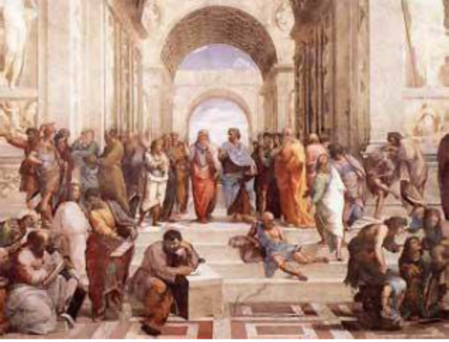 La Escuela de Atenas