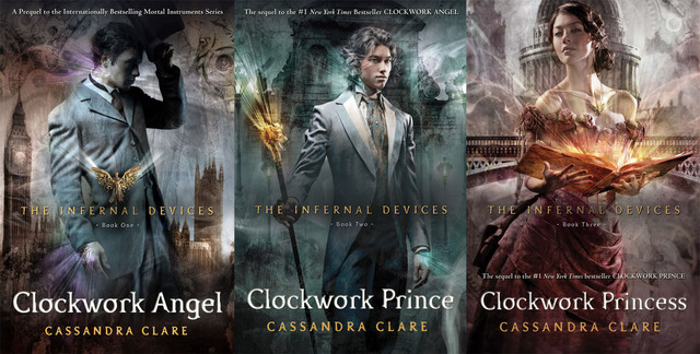 I read my favourite book (The infernal devices).
