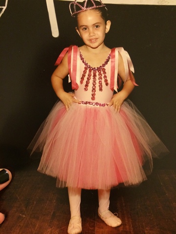 I danced in my first ballet presentation.