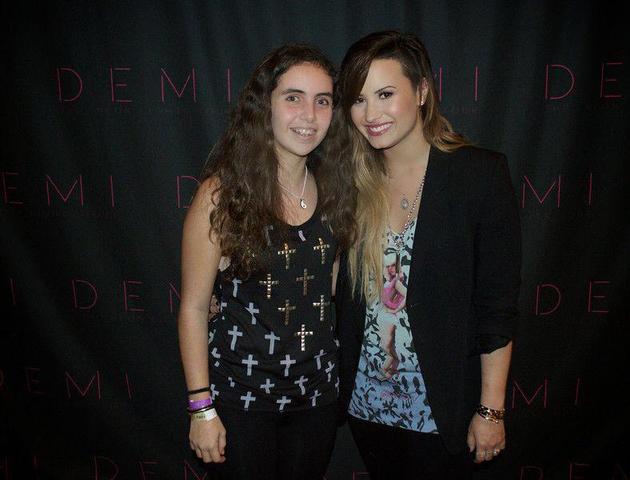 I met Demi Lovato.
