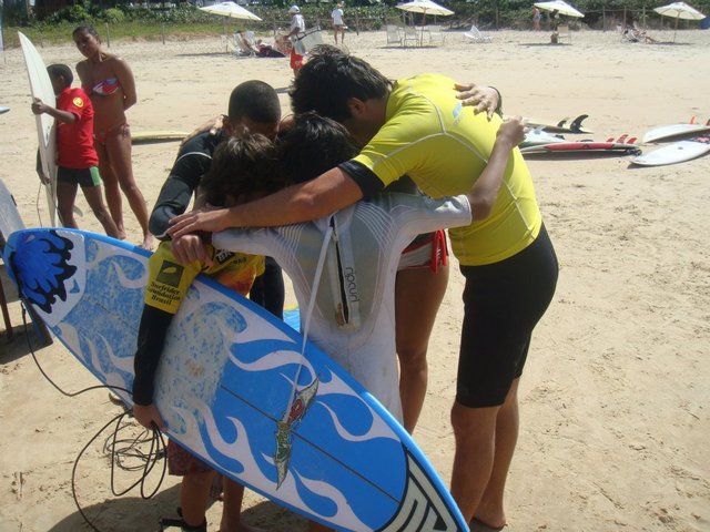 I took part in my first surf championship.