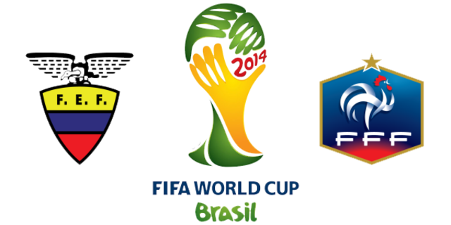 I saw the World Cup match France VS Ecuador in Maracana