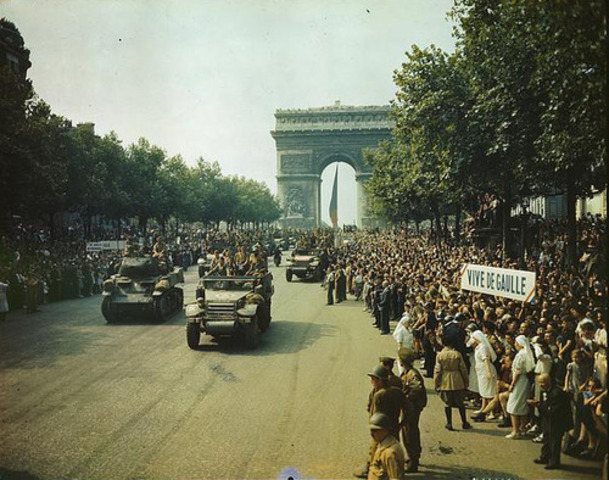 Paris is Liberated from German Control
