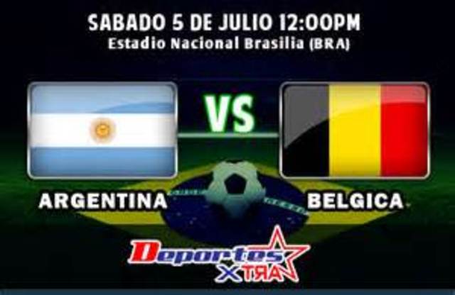 Argentina vs Belgica