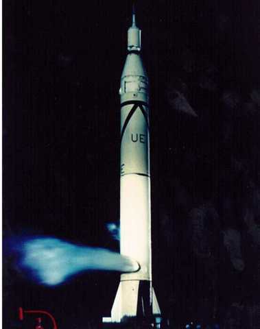 Launch of Explorer 1