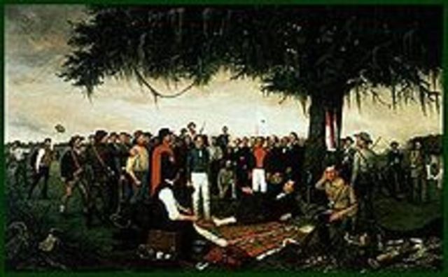 Led the victory in San Jacinto; pres. of Texas