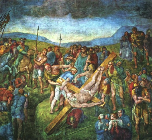 Crucificciòn de San Pedro