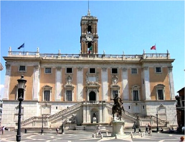 Escaleras del Palacion Senatorial