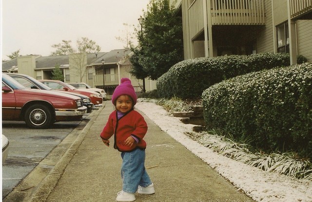 1st snow in which I enjoyed