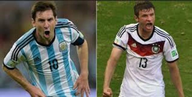 Argentian vs Alemania