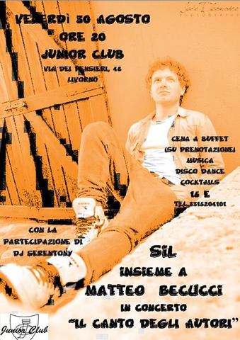 Live @Livorno "Il canto degli autori"