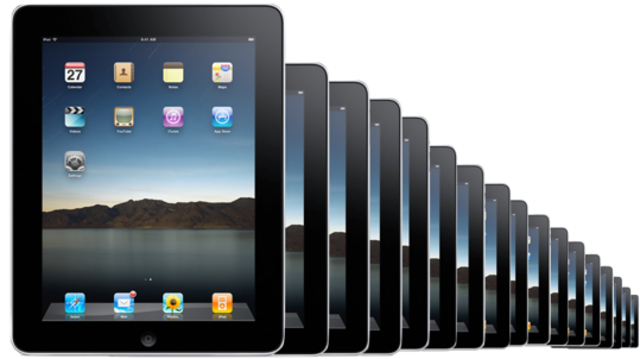 Apple more than 300,000 iPads on the first day of sales
