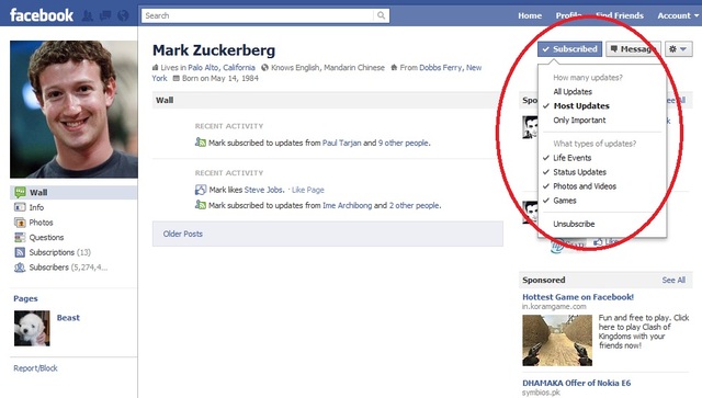 Facebook tops Google in visits