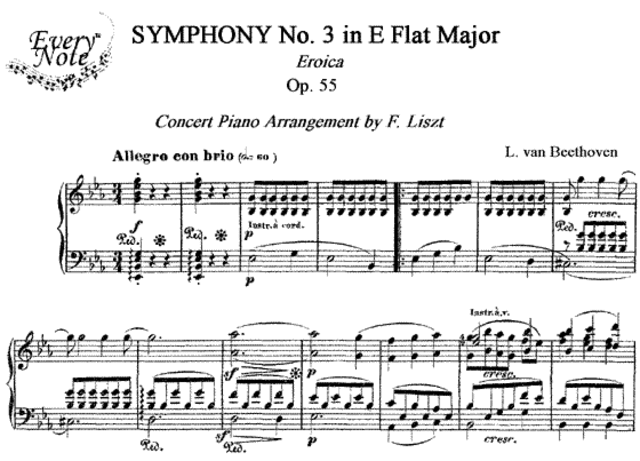 героическая симфония бетховена ноты. 9 симфония бетховена. бетховен. иллюстрация к героической симфонии бетховена. героическая симфония бетховена ноты.