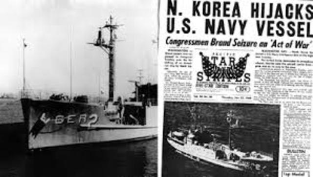 North Korea captures Pueblo