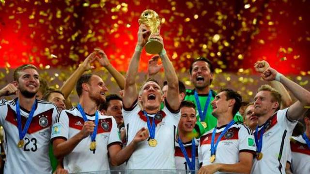 Celebracion de ALemania Cameon 2014.