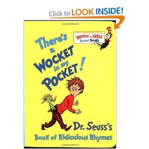 'There's a Wocket in my Pocket'- (Re) Published
