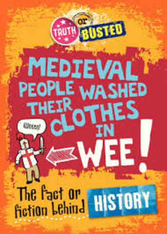 Medieval people washed their clothes in wee