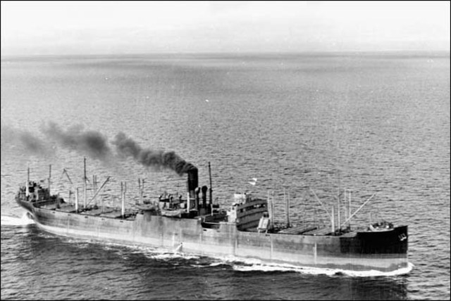 Ore ships attacked by U-boats
