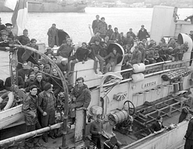 End of the battle of the Atlantic