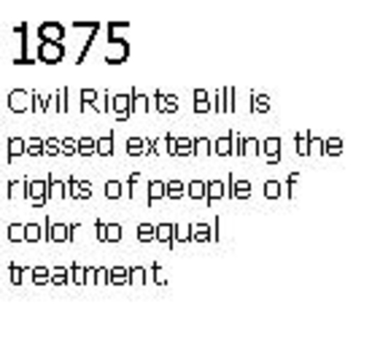 Civil Rights of 1875
