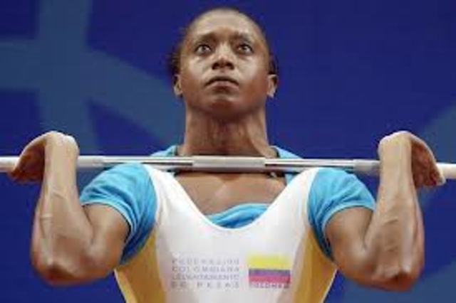 Primer horo olimpico olombiano  (María Isabel Urrutia)