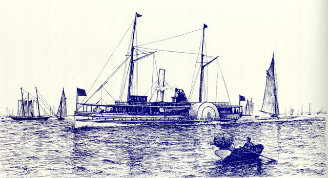 הספינה "קלרמונט" היא ספינת הקיטור המצליחה הראשונה