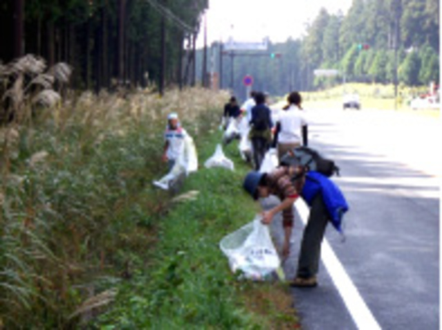 Mt.Fuji Eco-Rangers work