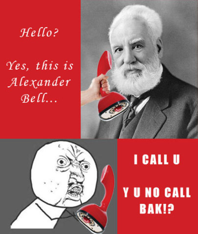 אלכסנדר בל ממציא את מכשיר הטלפון