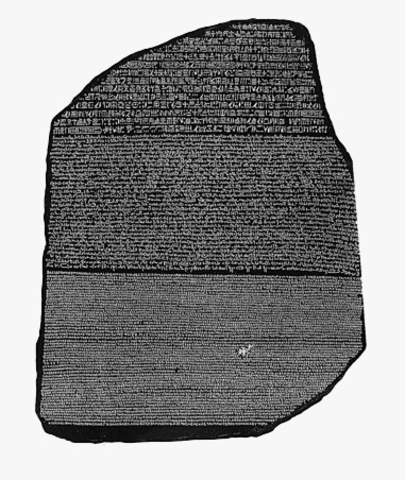 Piedra de Rosetta Stone A.C