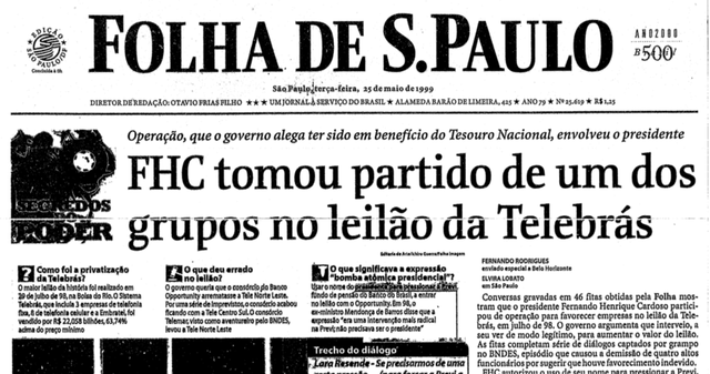 Privatização Telebrás (Não julgado)