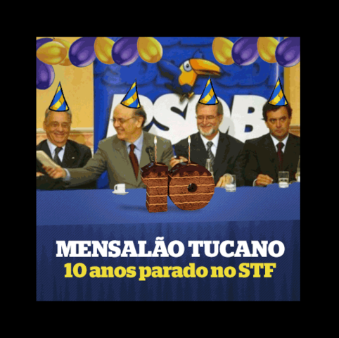 Mensalão PSDB vira Pizza depois de 11 anos engavetado