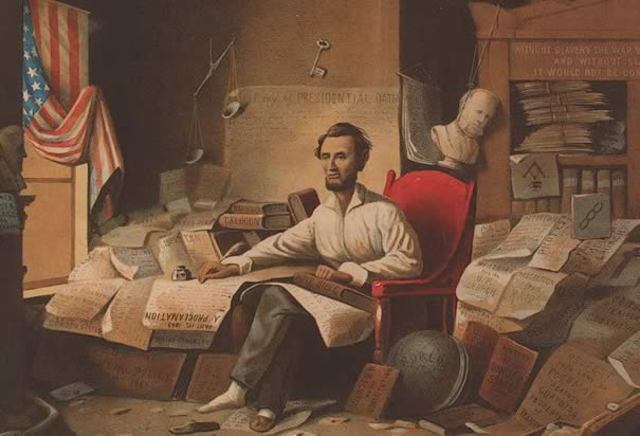 Abe Starts His Career