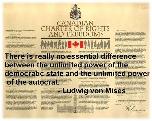 The Canadian Charter of Rights and Freedoms