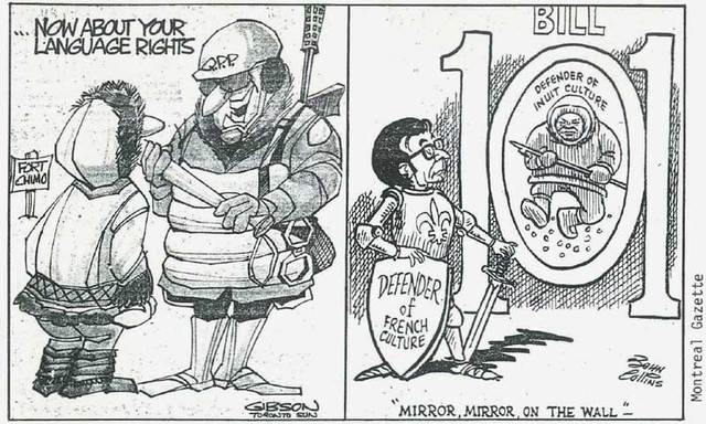 Bill 101: Prohibiting the Use of English