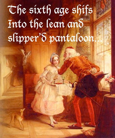 the lean and slipper'd pantaloon